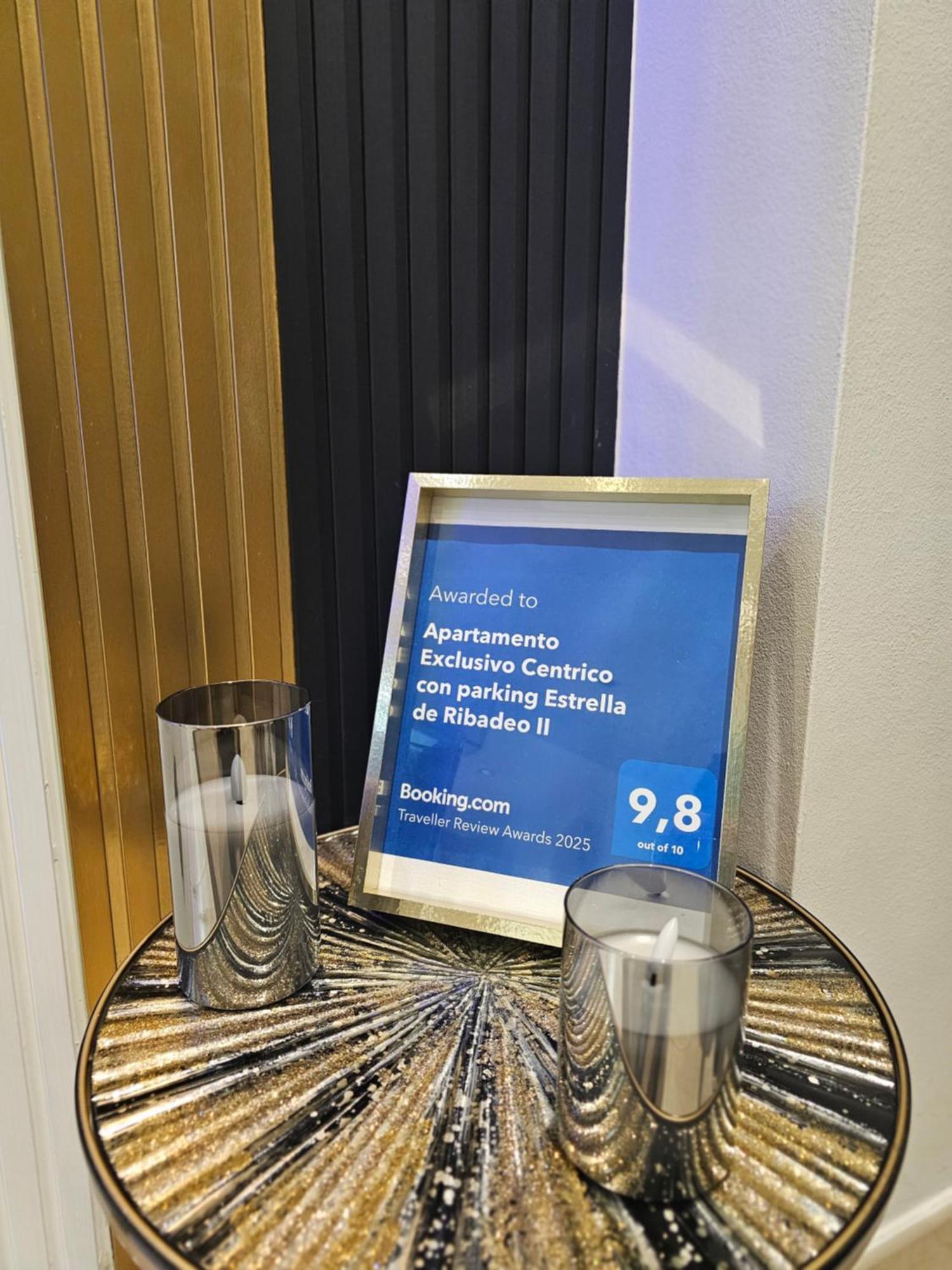 Apartamento Exclusivo Centrico Con Parking Estrella De Ribadeo II Esterno foto